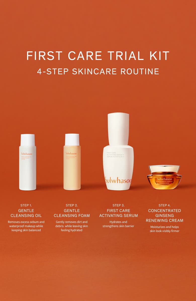 Sulwhasoo First Care 4-Piece Trial Kit, Alternate, color, 