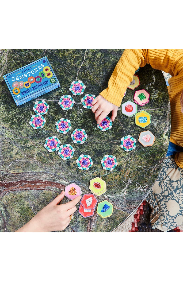 eeBoo Gemstones Little Matching Game, Alternate, color, Multi