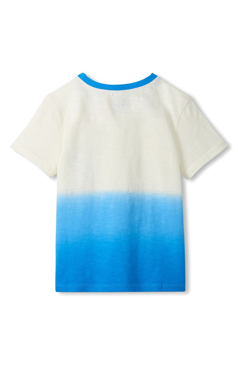 Hatley Kids' Octopus Dip Dye Cotton Graphic T-Shirt, Alternate, color, Natural