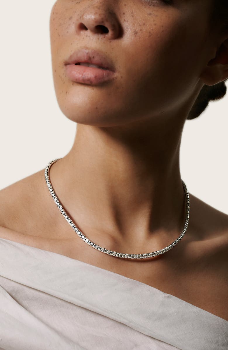 John Hardy Dot Chain Necklace, Alternate, color, Silver