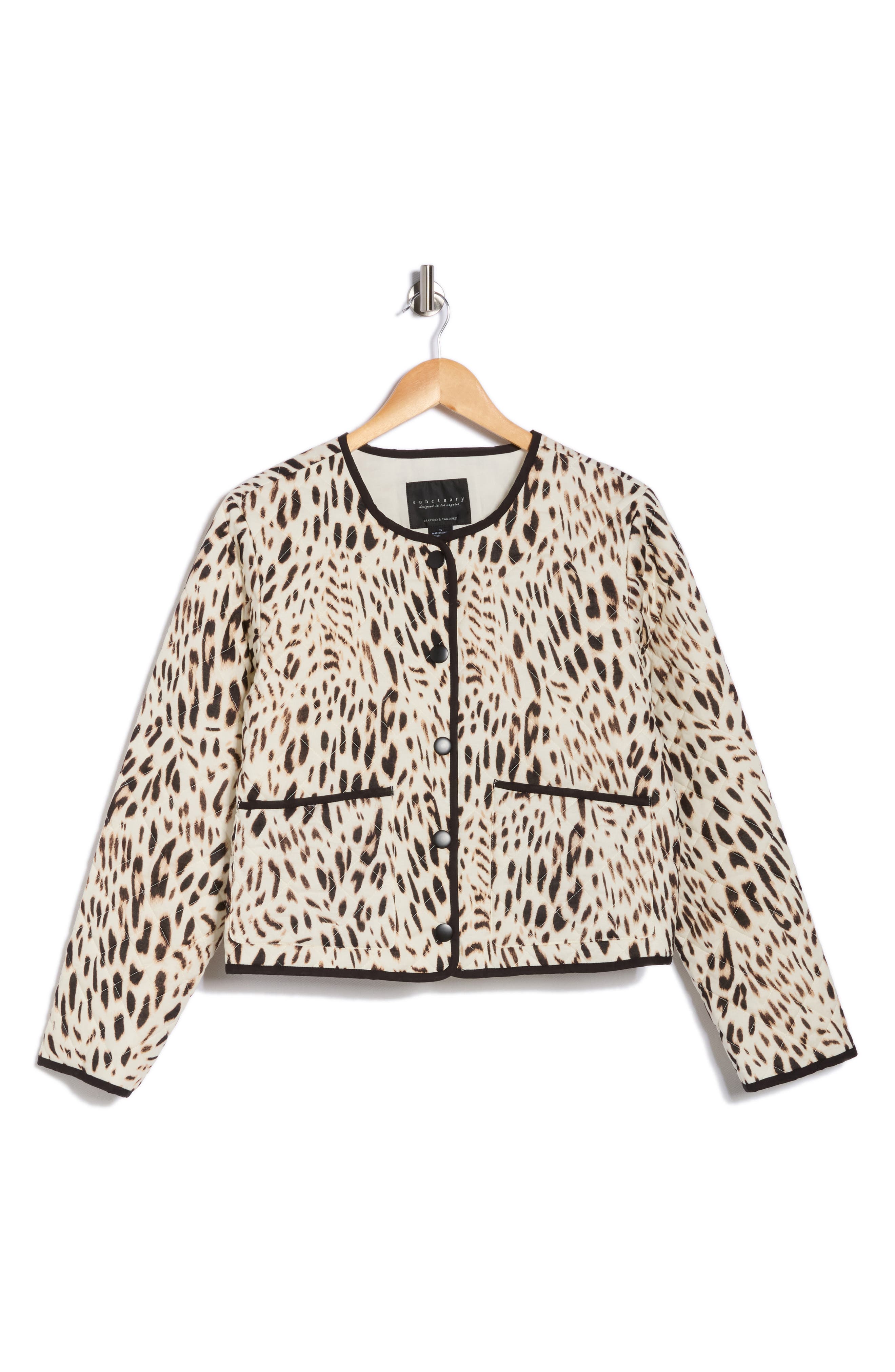 Sanctuary Floral Quilted Jacket