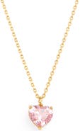 Kate Spade New York my love birthstone heart pendant necklace