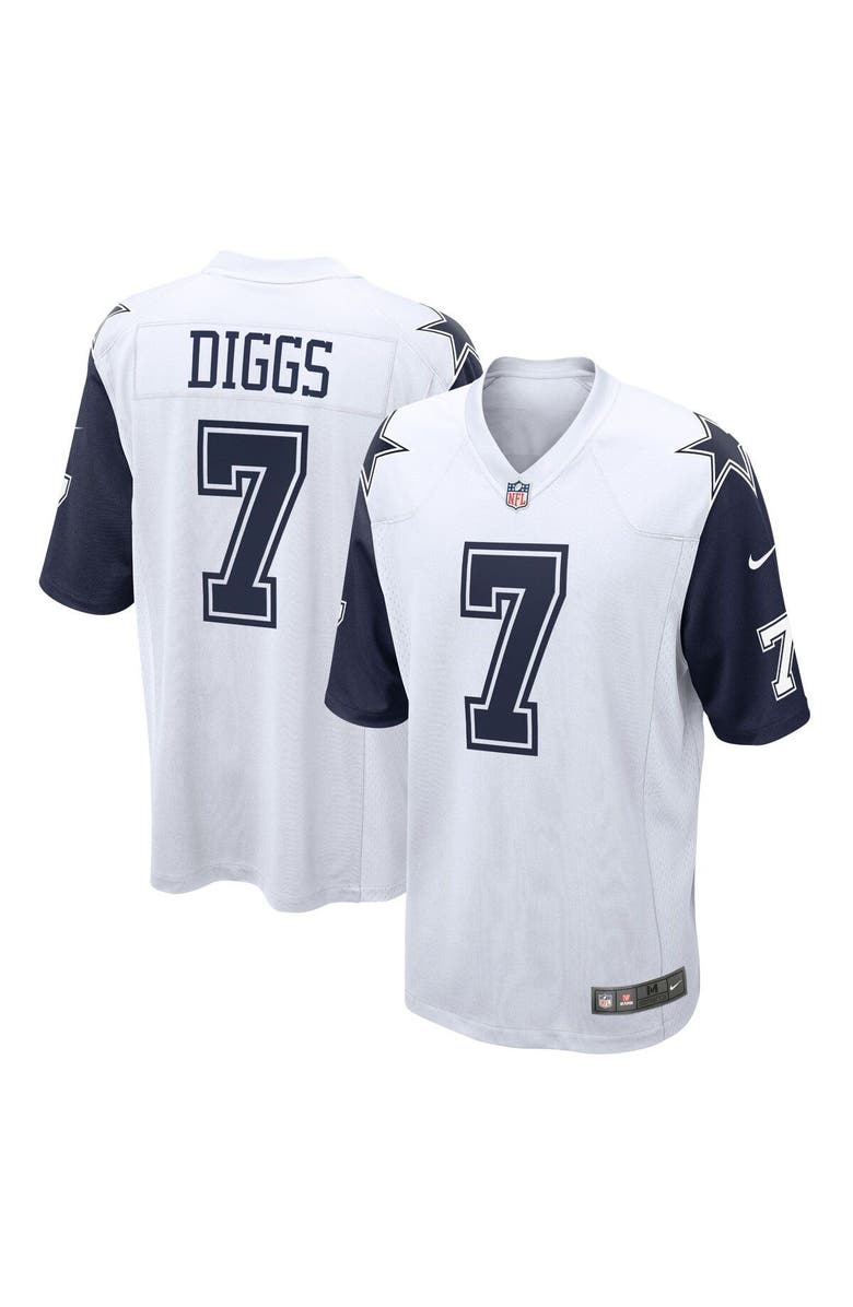 Nike Men's Nike Trevon Diggs White Dallas Cowboys Alternate Game Jersey, Main, color, White