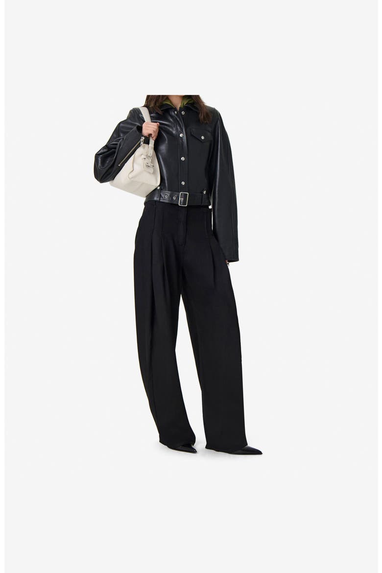 The Flowy Pant, Alternate, color, RINSED BLACK