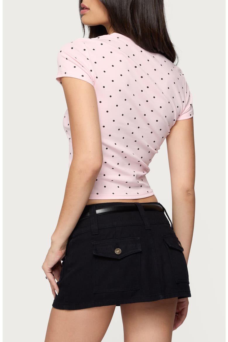 Lorenzo Polka Dot T-Shirt, Alternate, color, LIGHT-PINK