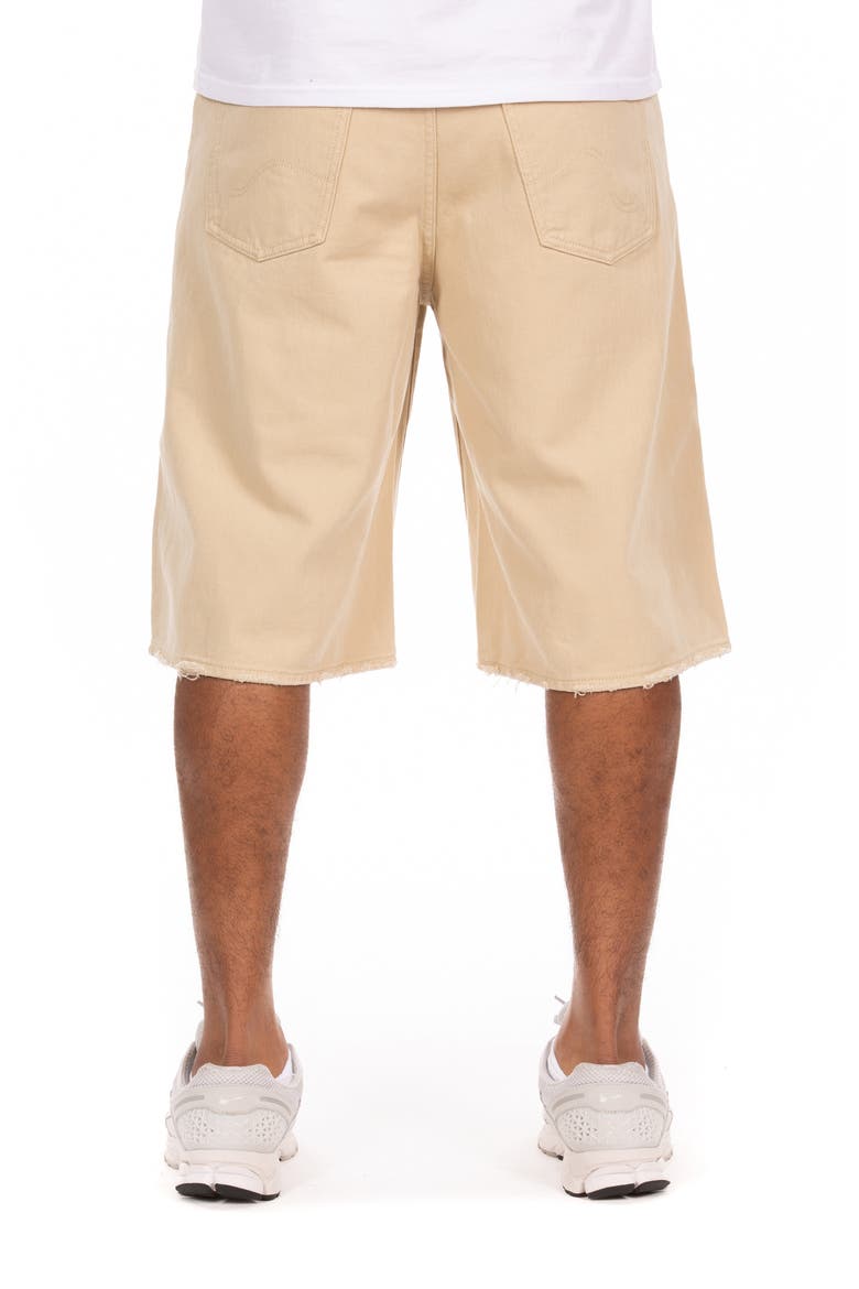 Fenton 5-Pocket Cotton Twill Shorts, Alternate, color, FOG