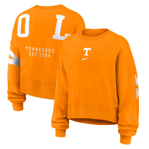 Women's Nike Tennessee Orange Tennessee Volunteers Oversized Phoenix Pullover Sweatshirt