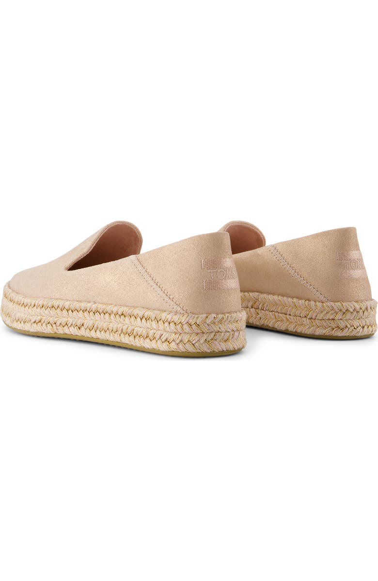 TOMS Caroln Slip-On Espadrille, Alternate, color, Pink
