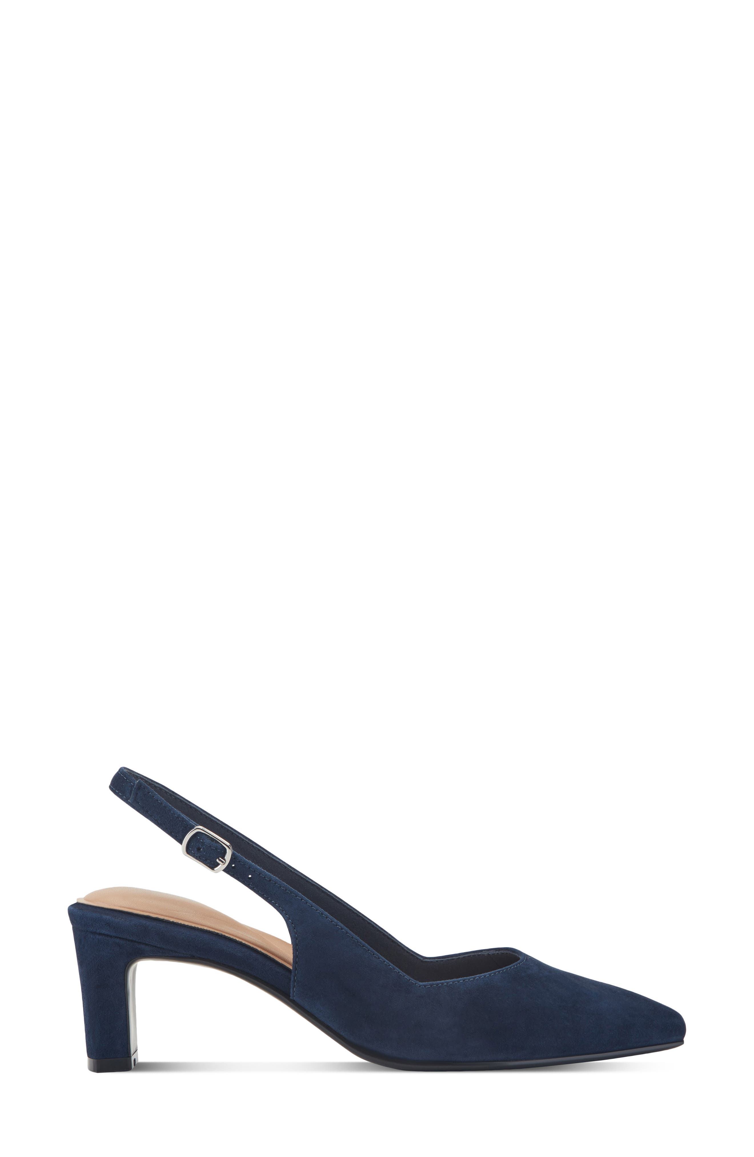 Mayla Total Motion Slingback Pump, Alternate, color, DARK BLUE