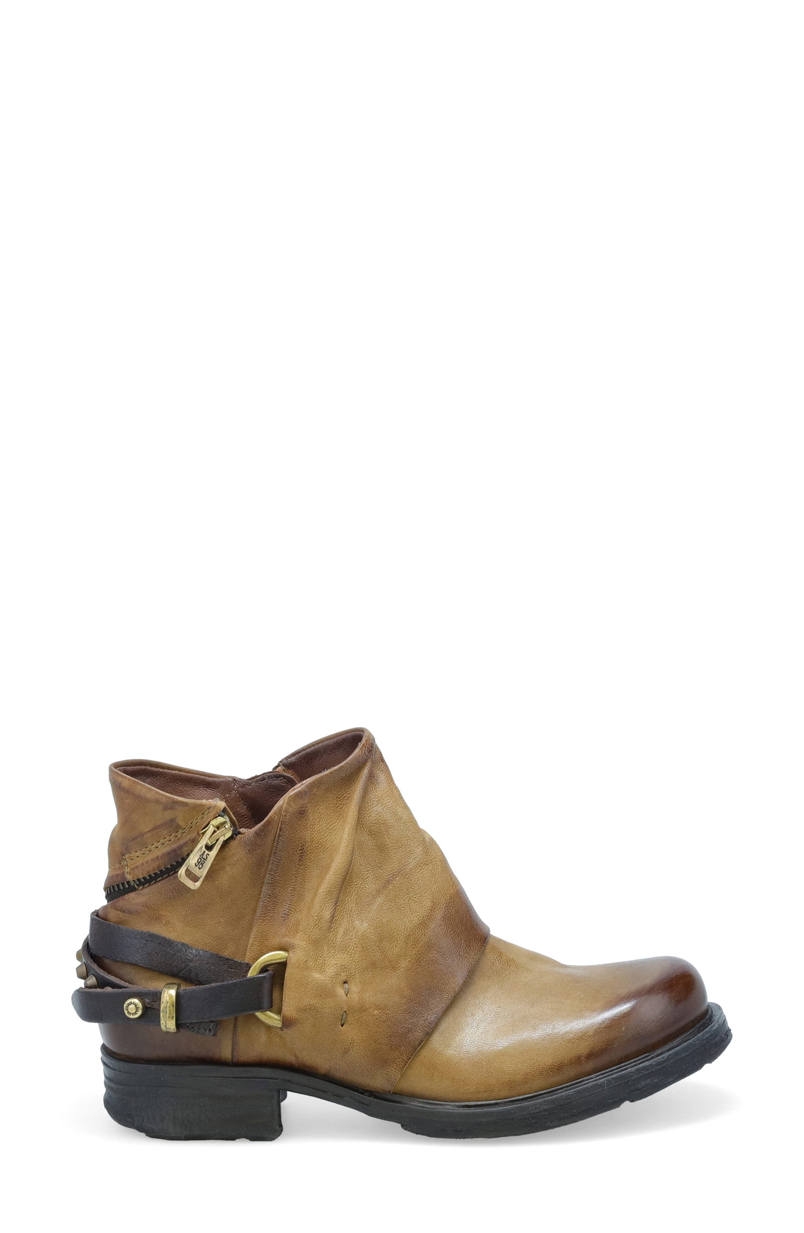 A.S.98 Steve Studded Bootie, Alternate, color, Wheat