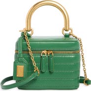 JW PEI Evelyn Quilted Faux Leather Box Top Handle Bag