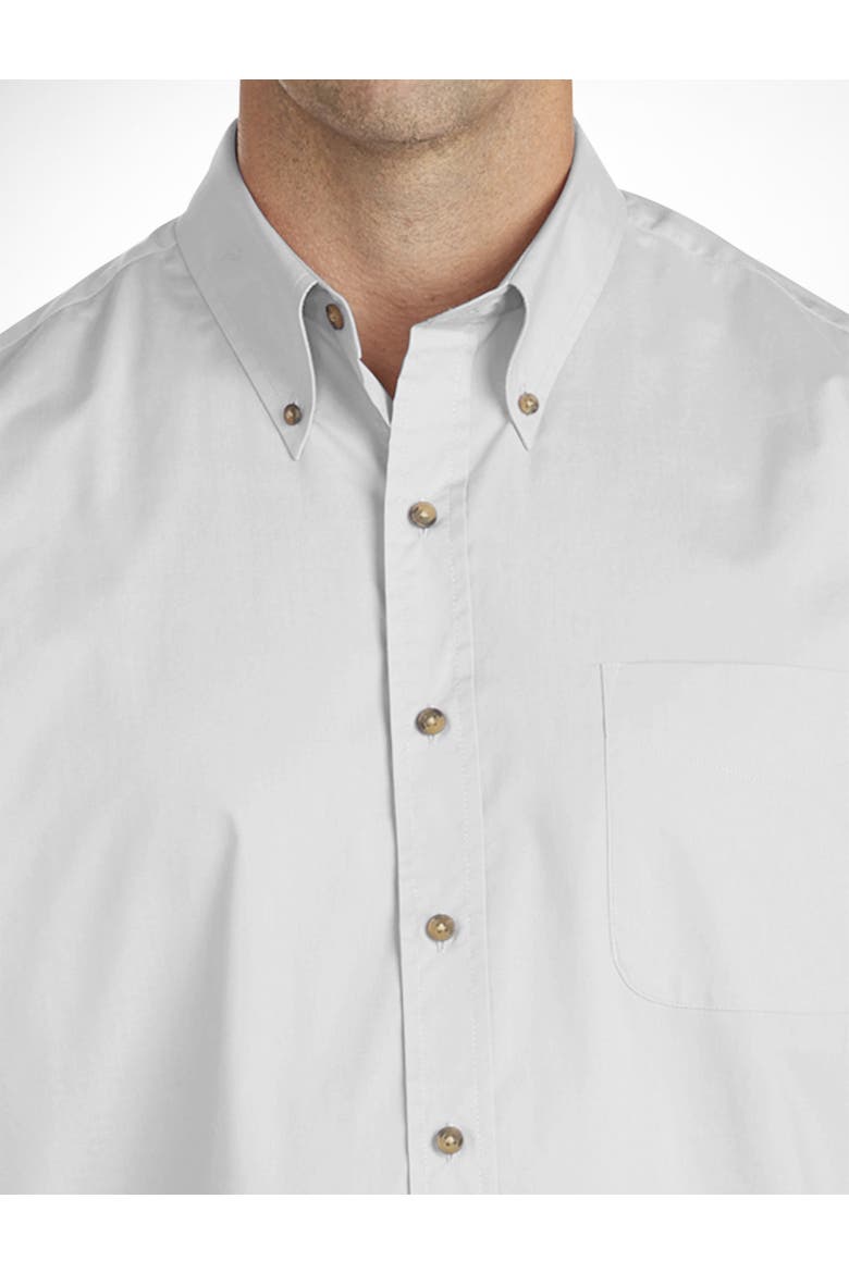 Easy-Care Solid Sport Shirt, Alternate, color, WHITE