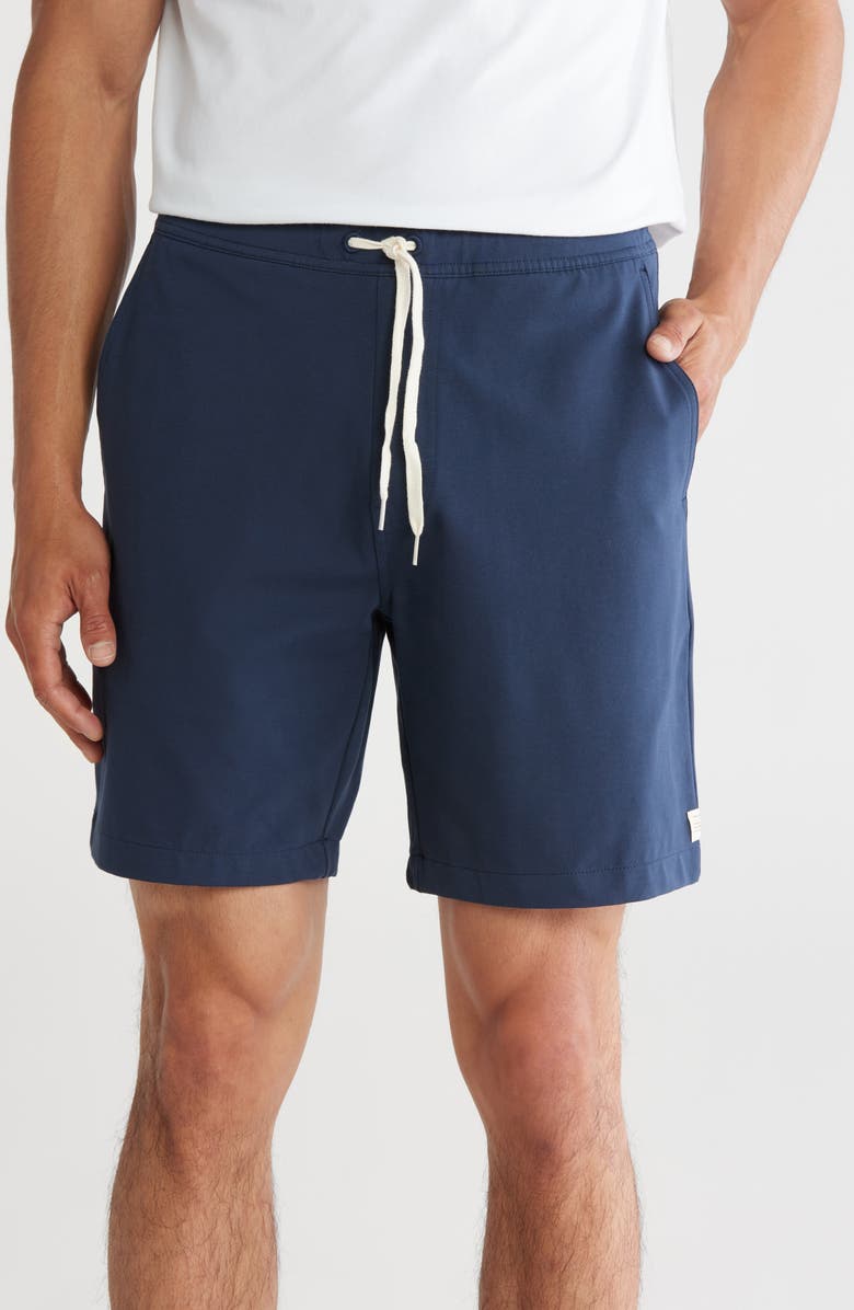 TravisMathew Stretch Comfort Drawstring Shorts, Main, color, Total Eclipse