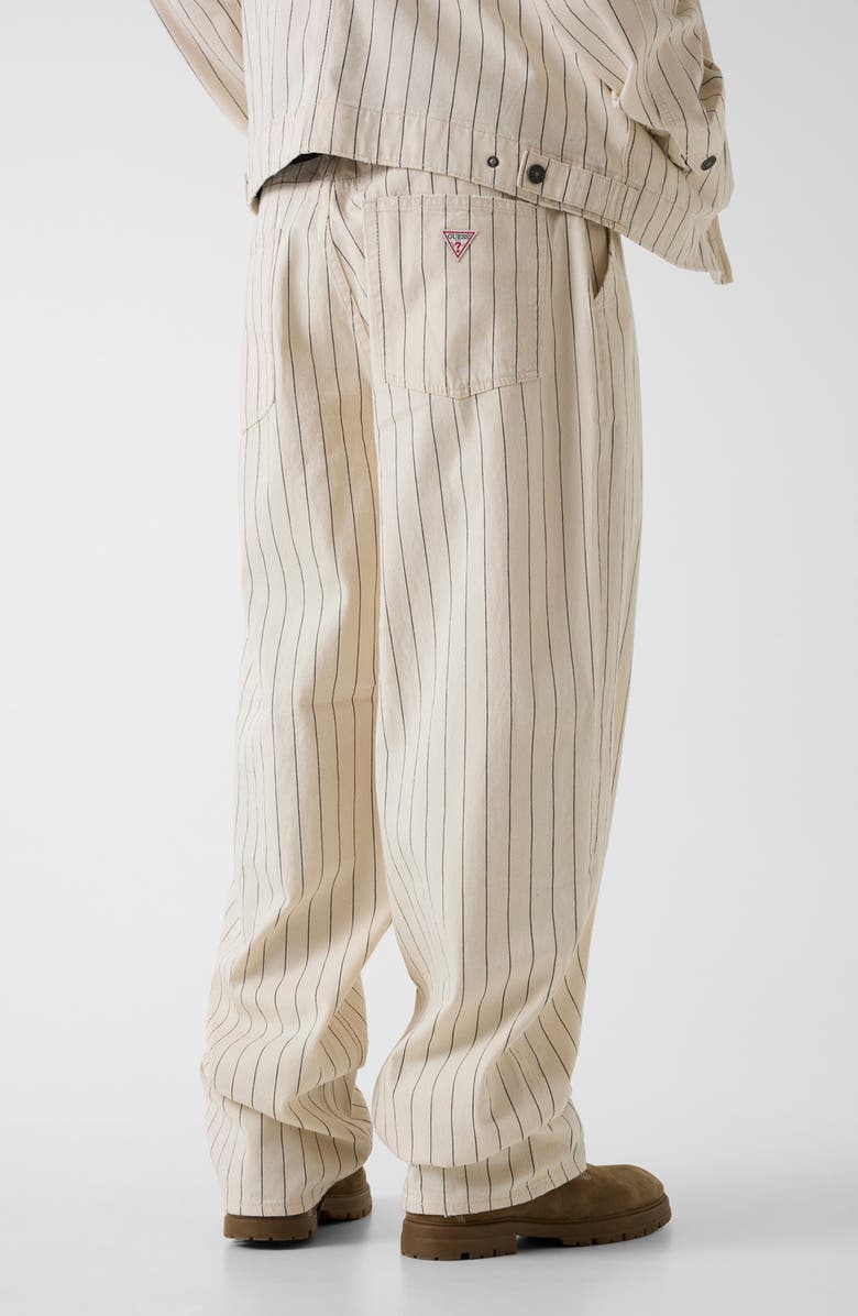 GUESS G20 Super Baggy Pleat Pants, Alternate, color, Natural