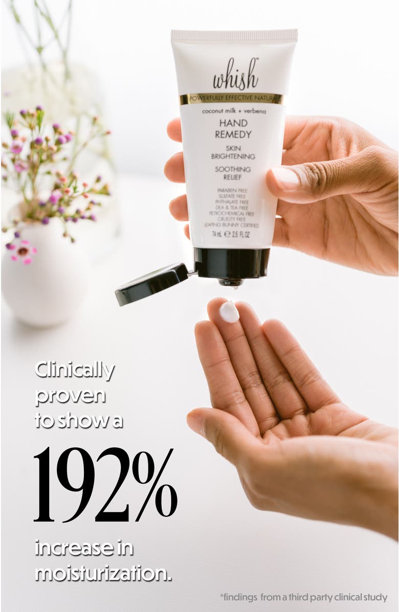 Whish Beauty Coconut Milk + Verbena Hand Remedy, Alternate, color, 