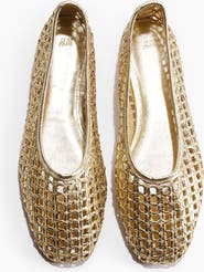 H&M Straw Ballet Flats