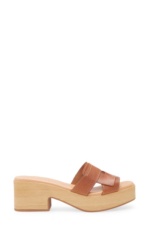 Cordani Marley Platform Slide Sandal In Cuero