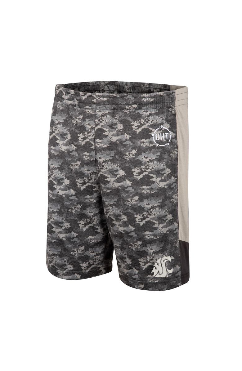 COLOSSEUM Men's Colosseum Camo Washington State Cougars OHT Military Appreciation Terminal Shorts, Alternate, color,