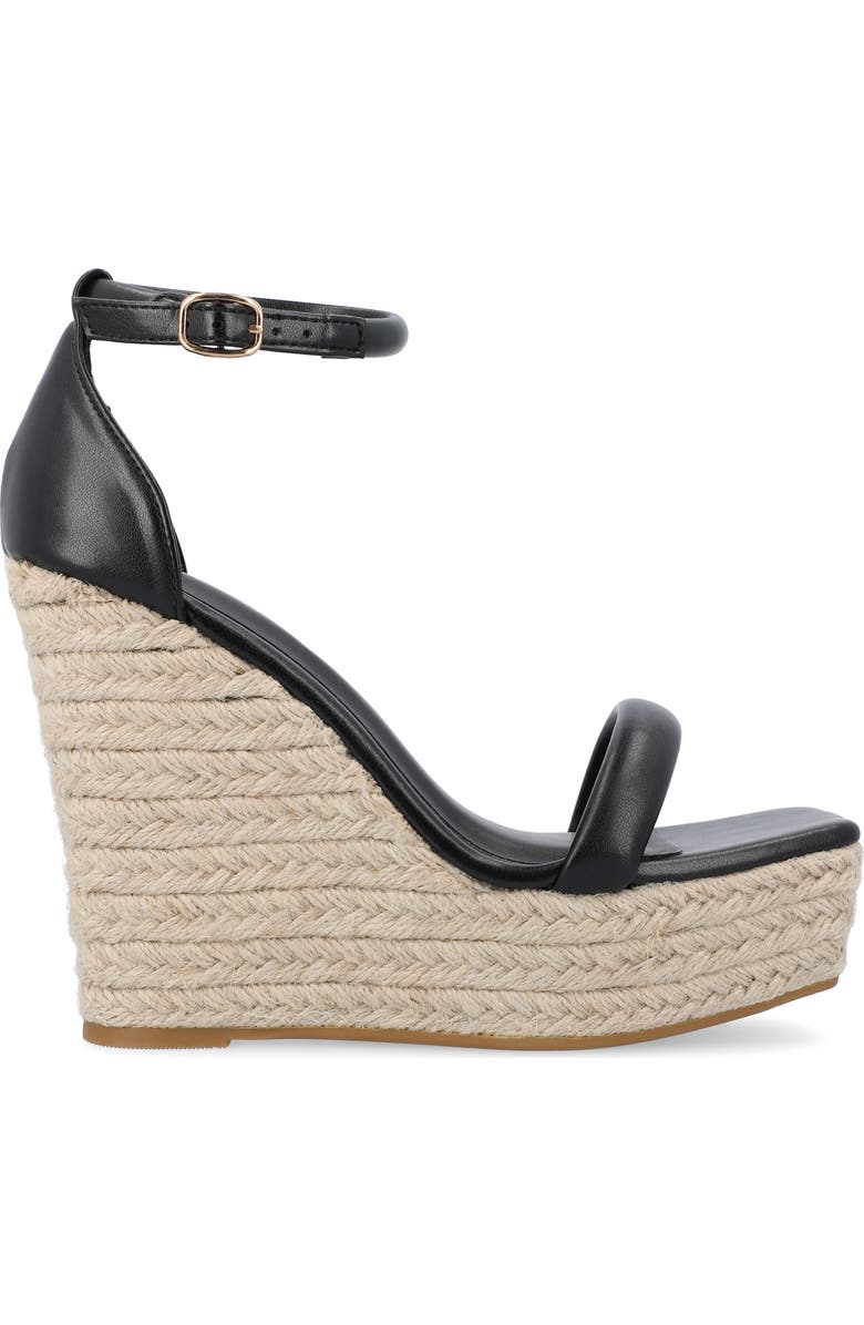 Journee Collection Olesia Espadrille Wedge Platform Sandal, Alternate, color,