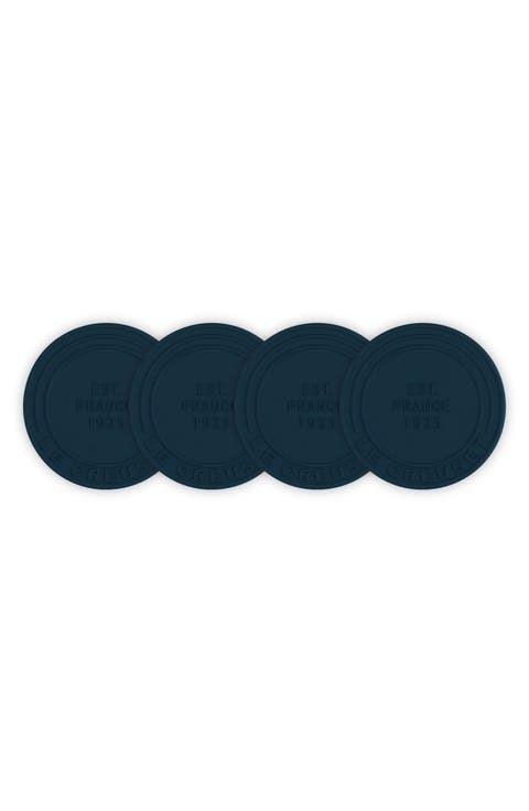 Set of 4 Silicone Coasters