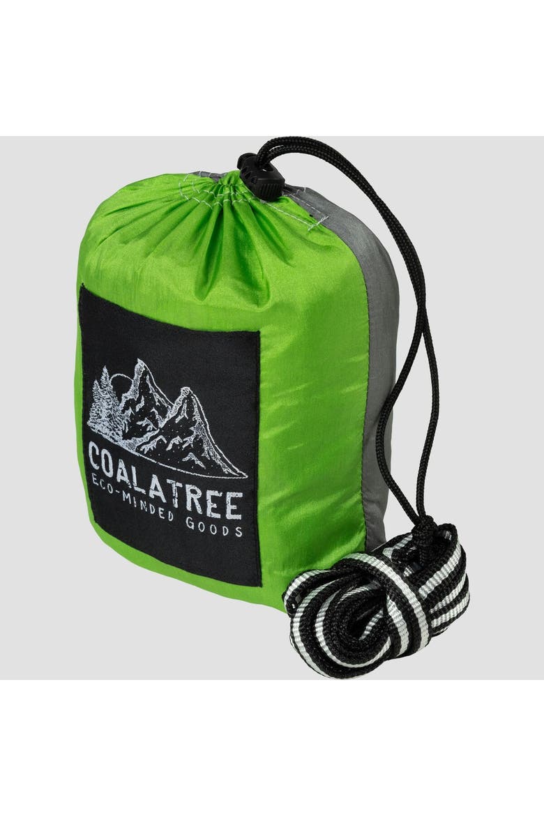 Wanderer Double Hammock, Alternate, color, Green/Grey