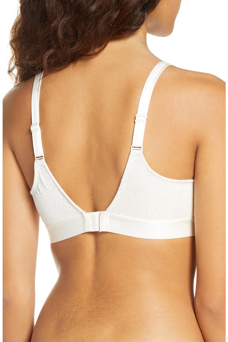 C Magnifique Wirefree Minimizer Bra, Alternate, color, IVORY
