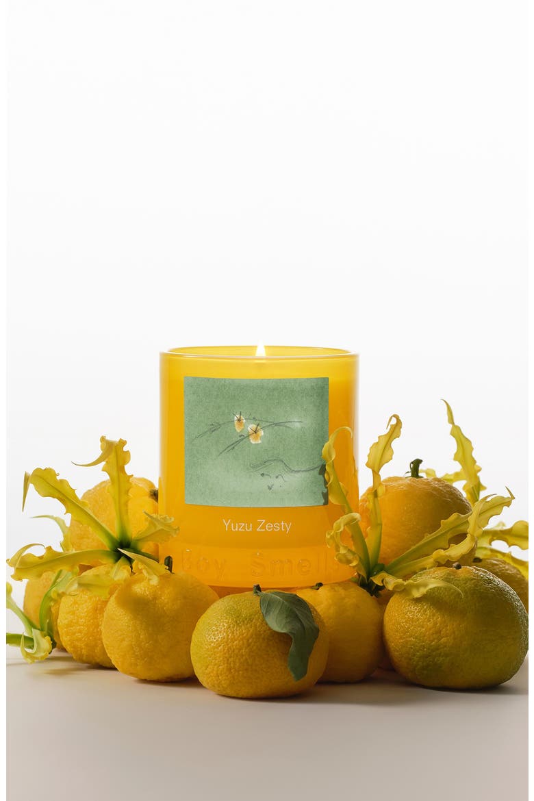 Yuzu Zesty Candle, Alternate, color, NO COLOR