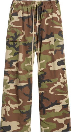 パンツ FEAR OF GOD ESSENTIALS MILITARY FIELD Fear of God Essentials Textured Nylon Field Pant Military