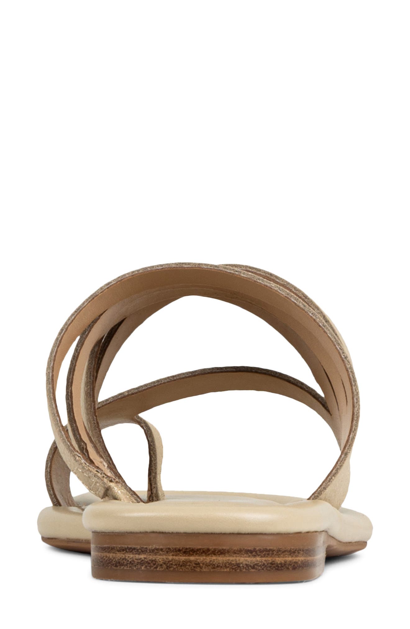 Hazie Toe Loop Sandal, Alternate, color, PLATINUM