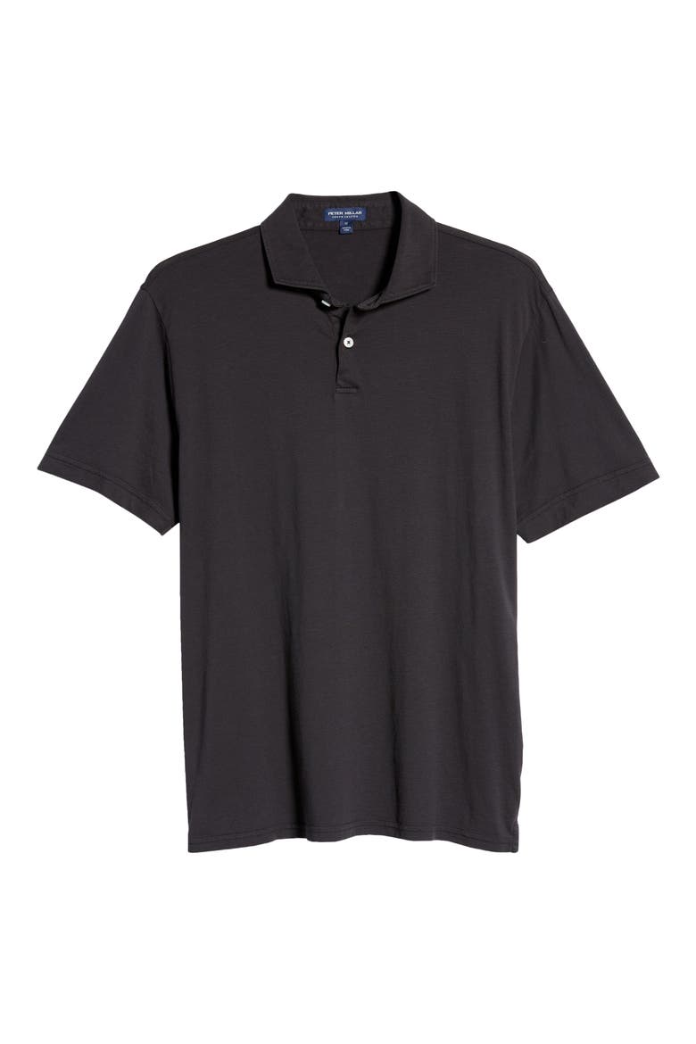 Crown Crafted Journeyman Pima Cotton Polo, Alternate, color, WASHED BLACK