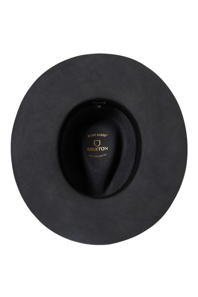 Hawkins Wool Cowboy Hat, Alternate, color, ASPHALT/ BROWN
