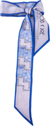 Bob Oré Blue Collection Twilly Silk Scarf