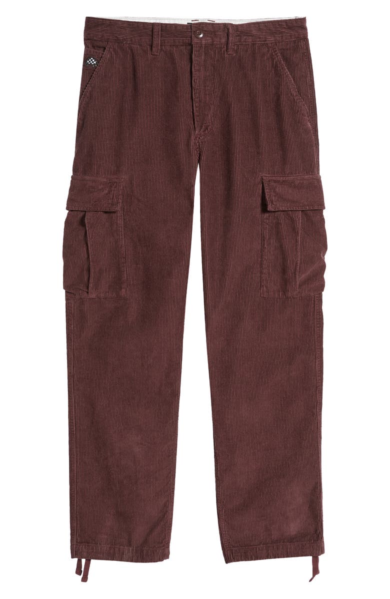 Vans Service Loose Fit Corduroy Cargo Pants, Alternate, color,