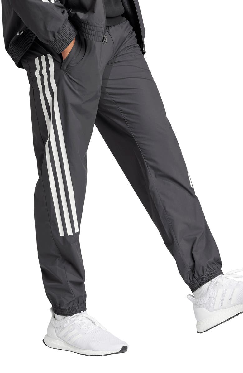 ADIDAS SPORTSWEAR Future Icons 3-Stripes Recycled Polyester Ripstop Track Pants, Alternate, color, 
