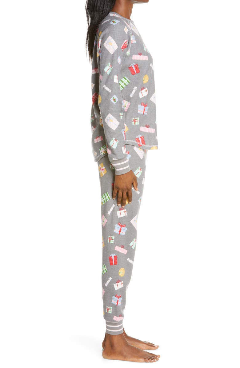 PJ Salvage Thermal Pajamas, Alternate, color,