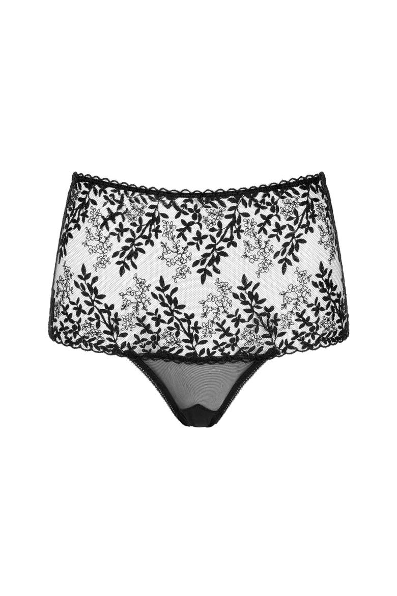 Desir High Waisted Bikini, Main, color, Black