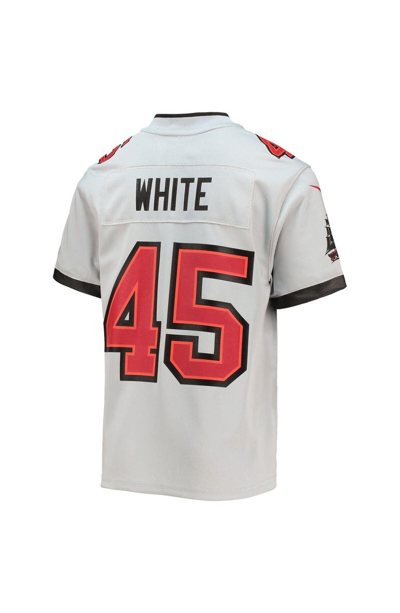 Nike Youth Nike Devin White Gray Tampa Bay Buccaneers Inverted Team Game Jersey, Alternate, color, 