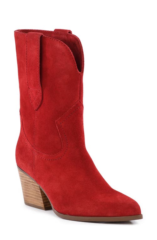 Seychelles Line Dance Western Boot In Red