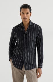 Brunello Cucinelli Seersucker shirt