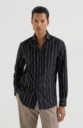 Brunello Cucinelli Seersucker shirt