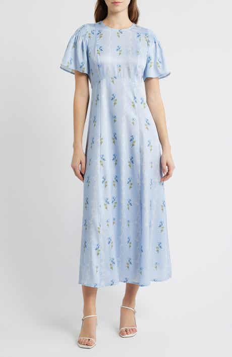 The Dominque Ditsy Floral Maxi Dress