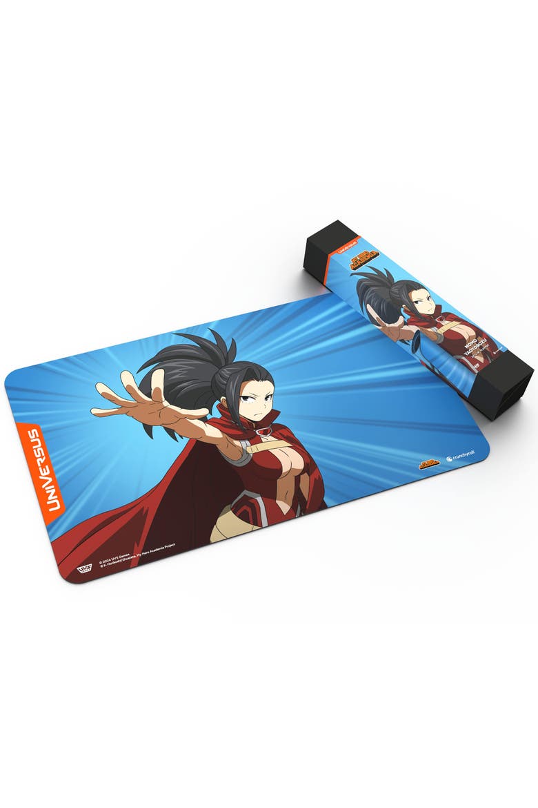 My Hero Academia Girl Power Momo Yaoyorozu Playmat 24 X 14", Alternate, color, Multicolored