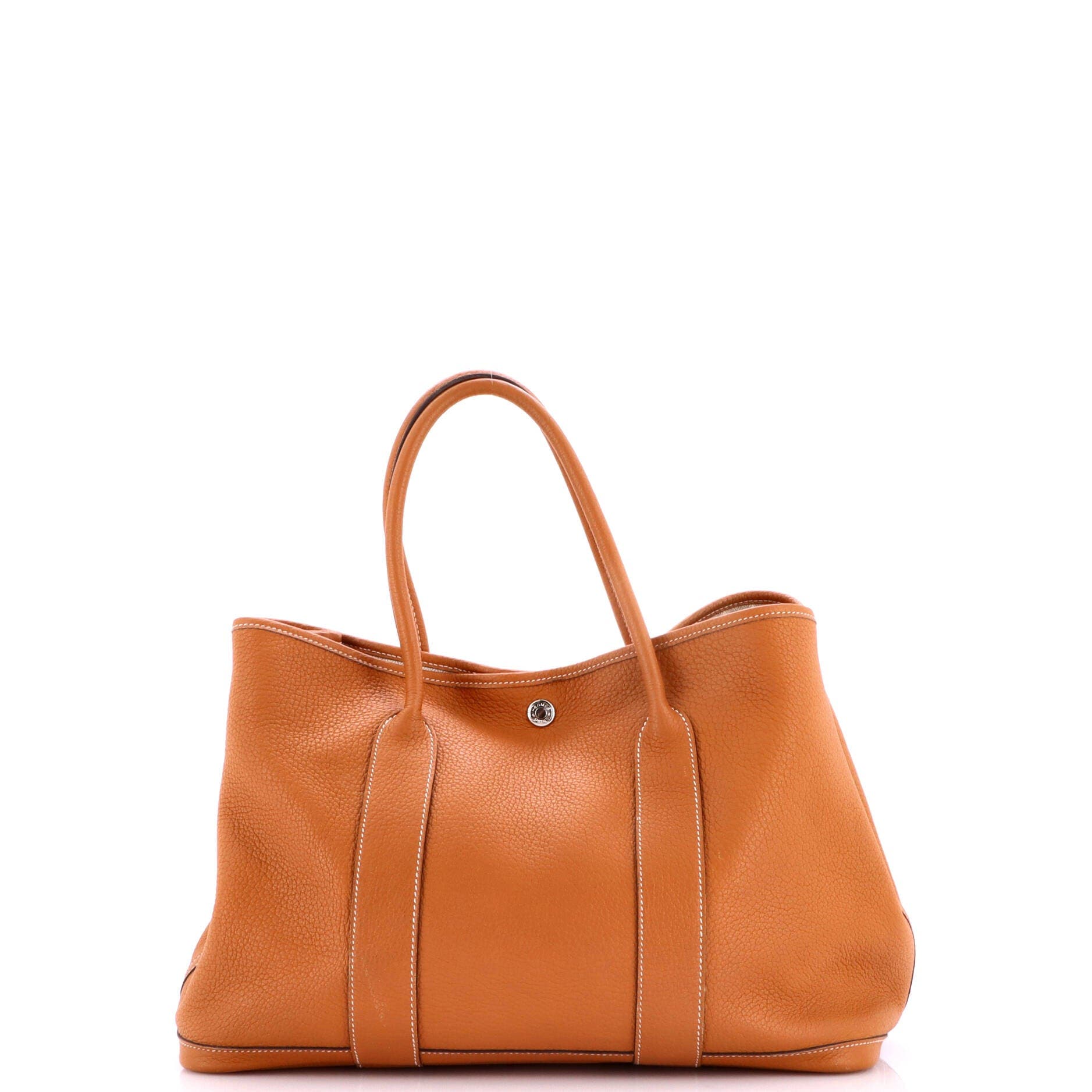 Garden Party Tote Leather 36, Alternate, color, Brown
