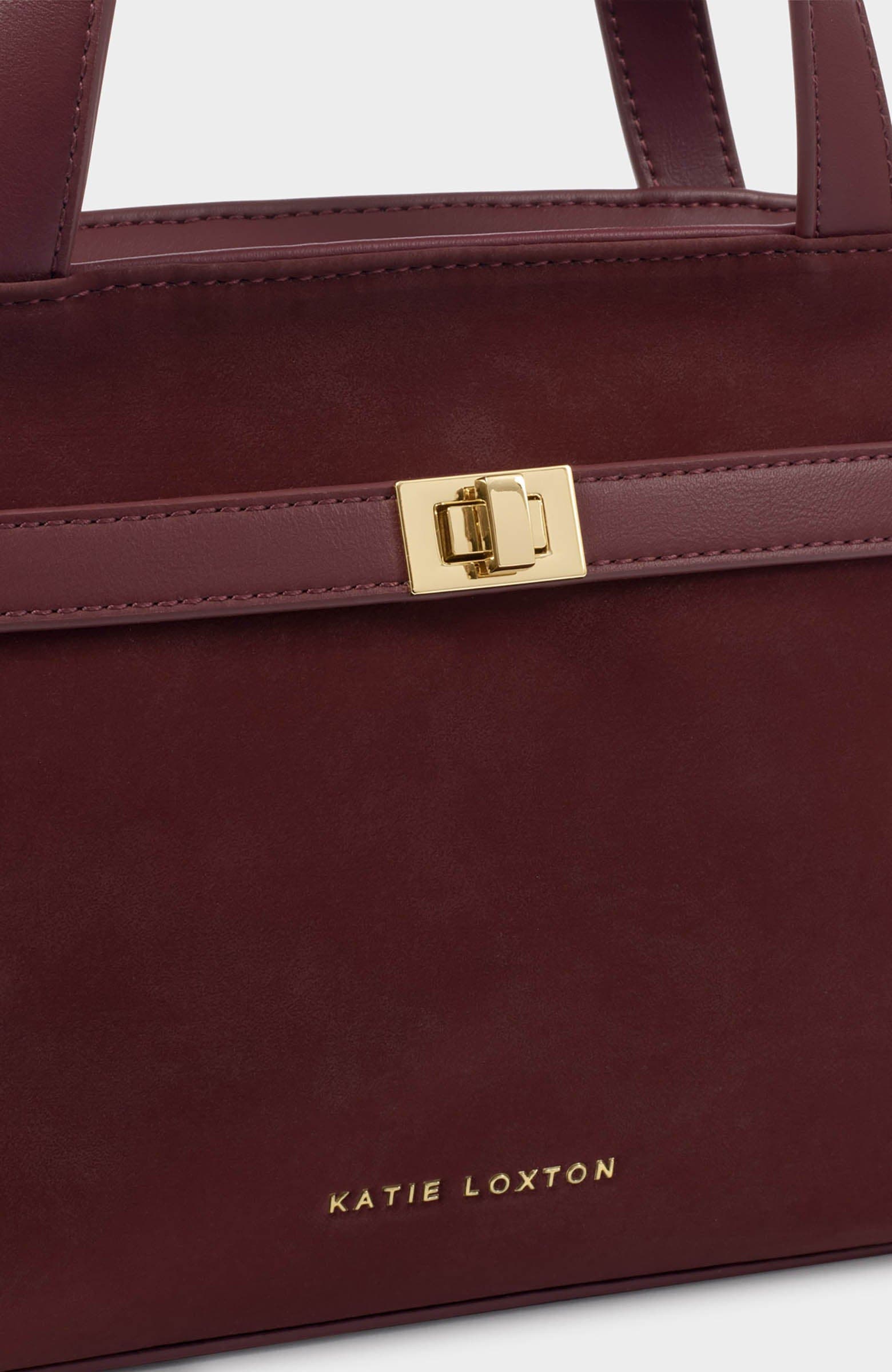 Orin Top Handle Crossbody Bag, Alternate, color, Cherry Suedette / Cherry