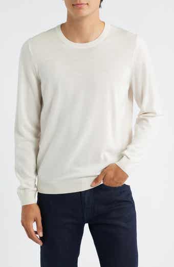 BOSS Leno Virgin Wool Crewneck Sweater