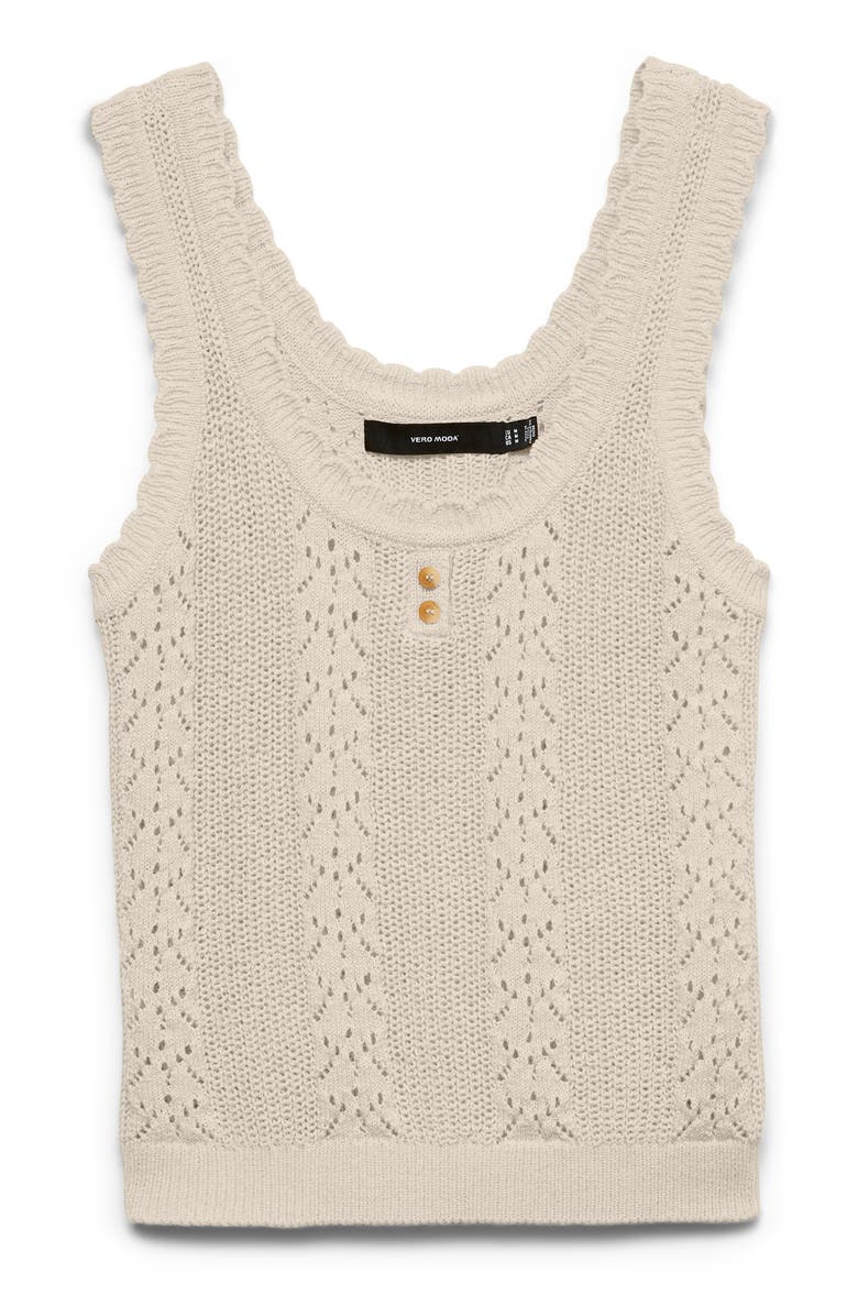 VERO MODA Secret Sands Knit Tank, Alternate, color, Birch
