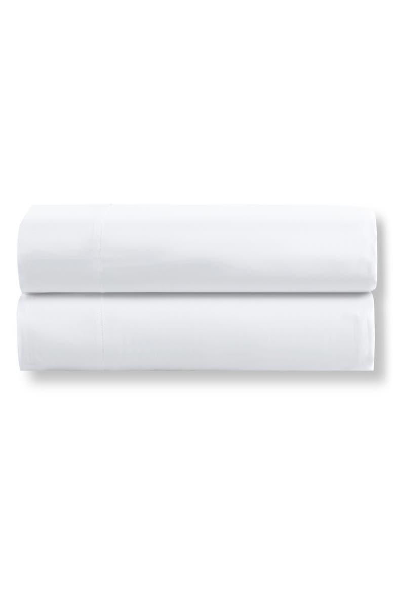 Sunday Citizen Premium Flat Sheet, Main, color, White