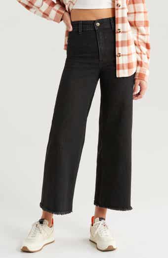 Billabong Free Fall Stretch Crop Wide Leg Jeans