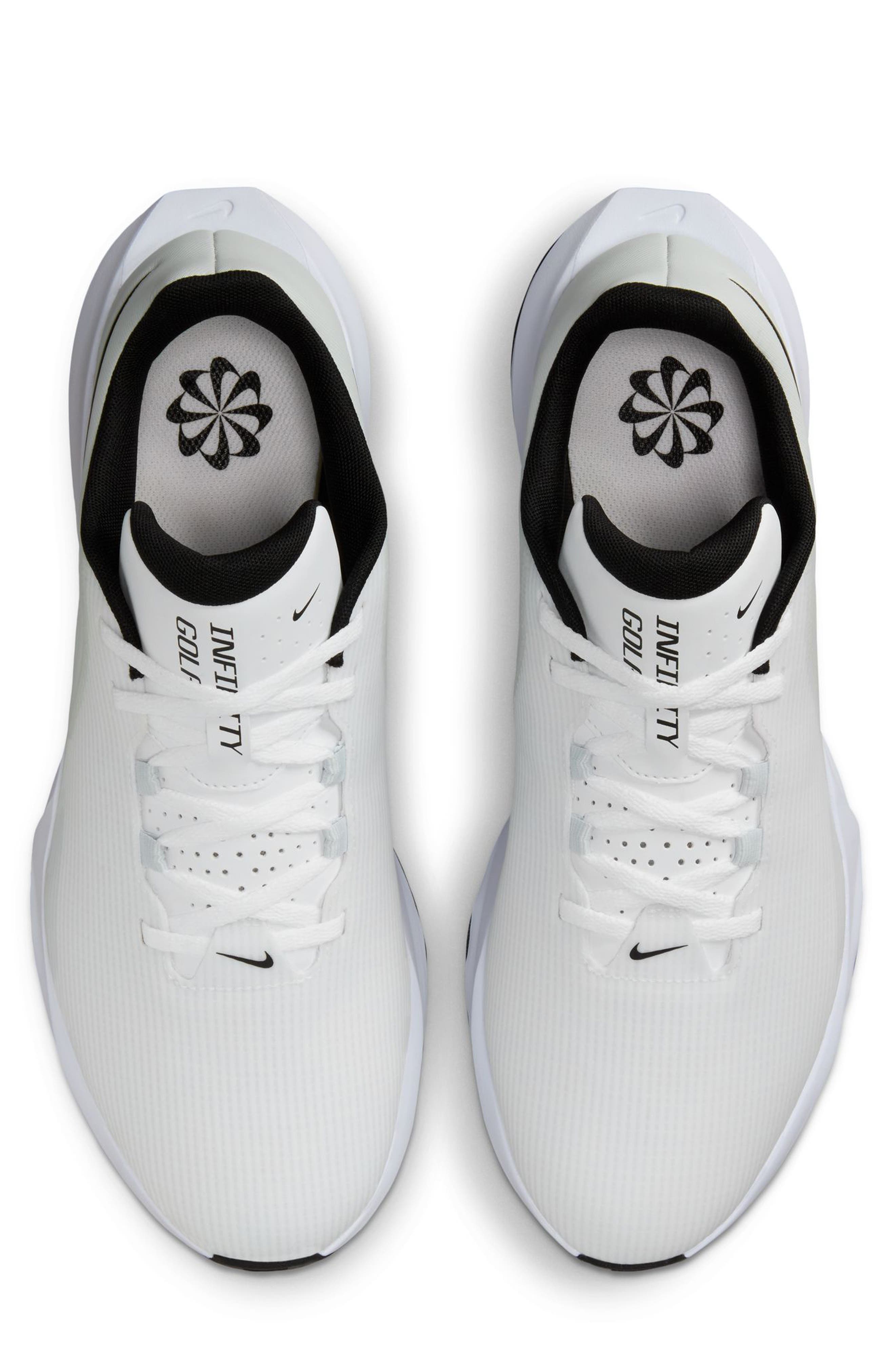 Infinity G NN Golf Shoe, Alternate, color, WHITE/ PURE PLATINUM