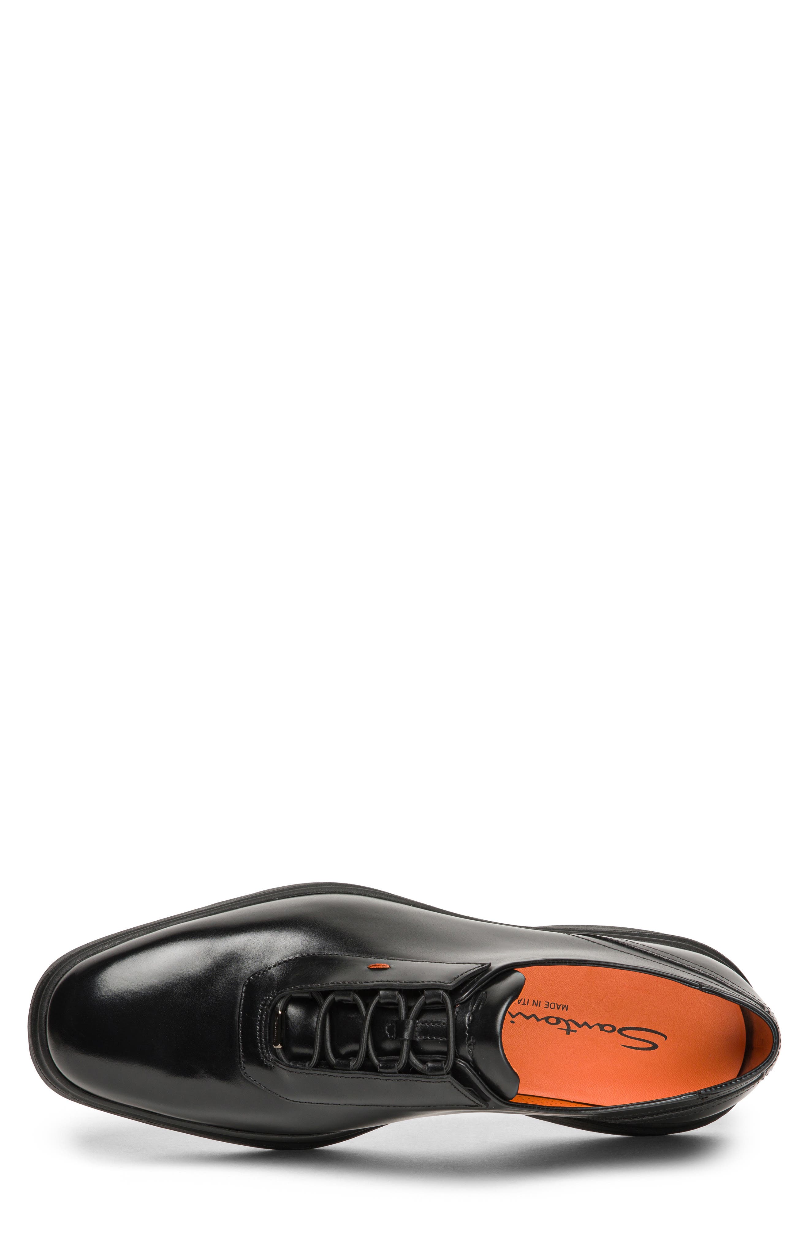 Santoni Easy Nova Derby, Alternate, color, Black